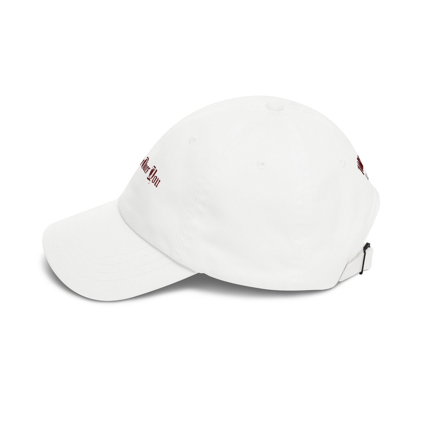Dad Cap — "Love Me Over You" Embroidered Vintage Script