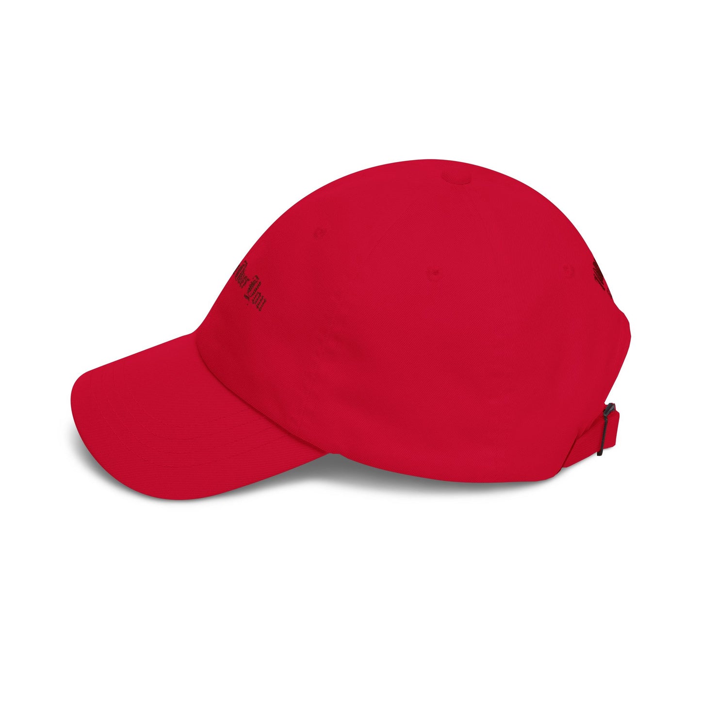 Dad Cap — "Love Me Over You" Embroidered Vintage Script